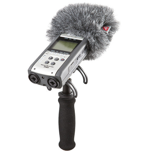 Zoom H6 All Black Handy Recorder + Podcast Accessory Bundle + Stand Bracket