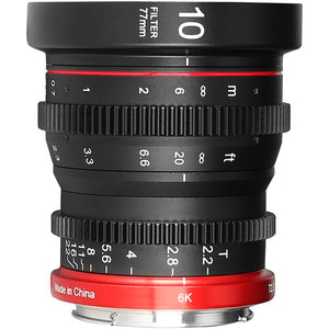 Meike 10mm T2.2 Cine Lens (RF Mount) – Voice and Video Sales